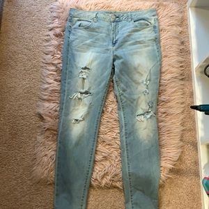 American eagle super stretch hi rise Jegging jeans